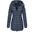 Warme Winter-Daunenjacke mit Kapuze und Reißverschluss – Fernanda