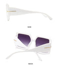Vintage Sonnenbrille mit Farbverlauf und UV-Schutz – Lena