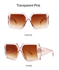 Vintage Sonnenbrille mit Farbverlauf und UV-Schutz – Lena