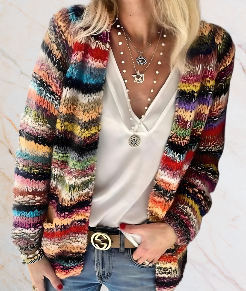 Femininer High-Stretch-Sweater für Damen – Phoebe