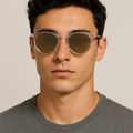 Retro Runde Polarisierte Sonnenbrille - SunnyStyle