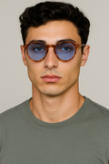 Retro Runde Polarisierte Sonnenbrille - SunnyStyle