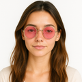 Retro Runde Sonnenbrille mit polarisierten Gläsern – NovaShade