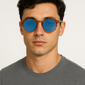 Retro Runde Polarisierte Sonnenbrille - SunnyStyle