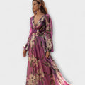 Elegantes Maxikleid Damen Luxus Stil Perfekte Passform – Elvarina
