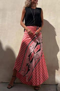 Eleganter langer Damenrock mit hohem Bund – Leonore