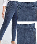 Mom-Jeans Baumwolle High Waist Plus Size – Clara