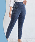 Mom-Jeans Baumwolle High Waist Plus Size – Clara