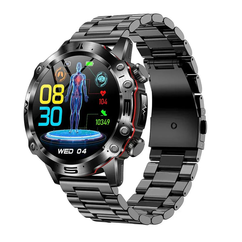 Smartwatch mit Gesundheitsüberwachung & EKG-Funktion – VitalSync