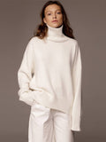 Oversized Rollkragenpullover für Damen – Lina