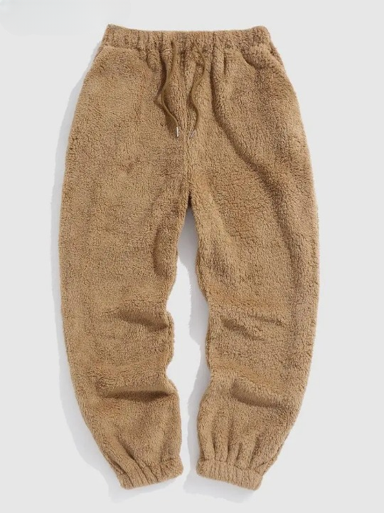 Plüschige Damen-Jogginghose für Zuhause – Liviana