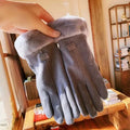 Winterhandschuhe aus Wildleder – Warm & Stylisch – Laura