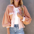 Trendige Damenjacke mit Puffärmeln – Livia