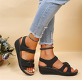 Orthopädische Sandalen mit Klettverschluss & Dämpfung – Sophie