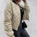 Elegante Übergangsjacke mit Satin-Finish – Alina