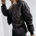 Elegante Übergangsjacke mit Satin-Finish – Alina