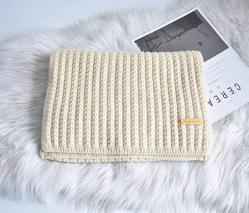 Wollschal Damen warm handgemacht für Herbst & Winter – Elira