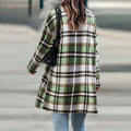 Trendige karierte Damenjacke für stilvolle Outfits – Mira