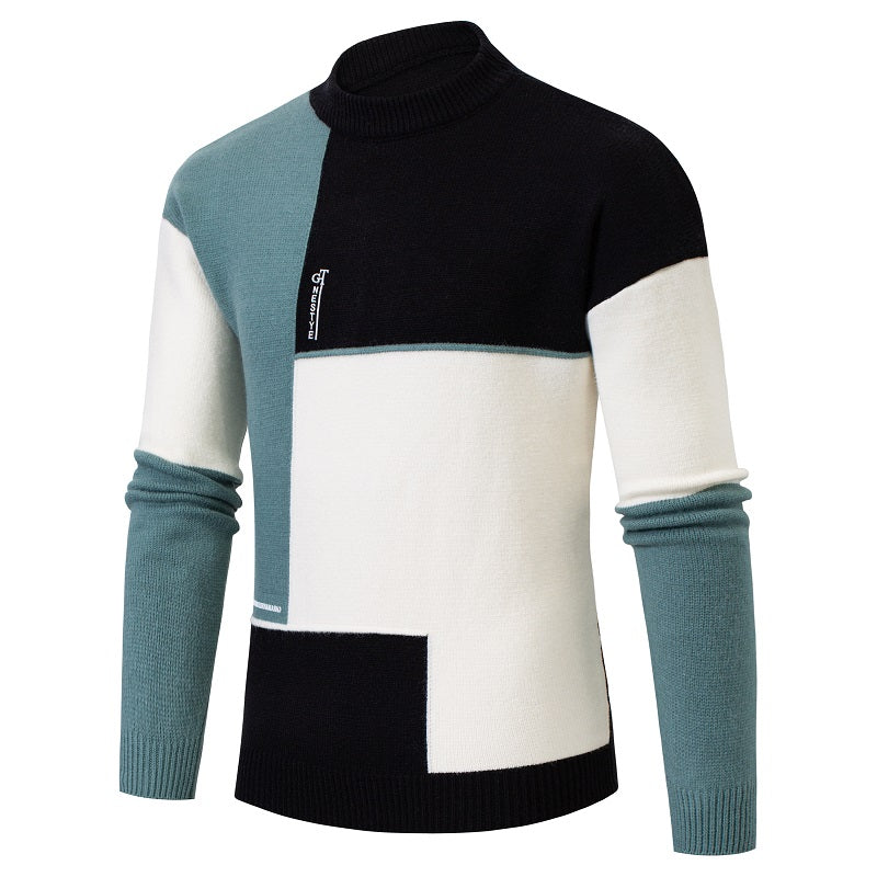 Herren Winterpullover Warm Schlank Windschutz – Bravix