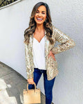 Glitzer Blazer Damen für festliche Anlässe – Sophia