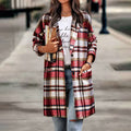 Trendige karierte Damenjacke für stilvolle Outfits – Mira