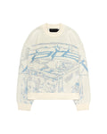 Warmer Oversize Pullover mit einzigartigem Muster – Tobias