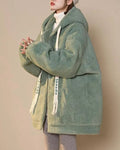 Flauschige Winterjacke mit Fleece – Noa