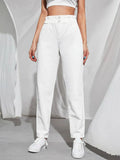High-Waist Mom-Jeans in Übergröße – Emilia