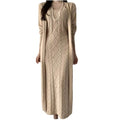Herbstliches Strickkleid mit Cardigan Set – Sophie