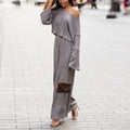 Lässiges Outfit mit niedriger Schulterhöhe – Alina