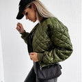 Elegante Übergangsjacke mit Satin-Finish – Alina