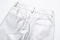 Trendige Damen-Metallic-Hose mit hoher Taille – Alissa