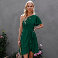 Elegantes Ein-Schulter-Kleid für Damen – Alessia
