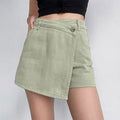 Denim Skort Damen Sommer Casual Trendy Look – Leviona