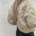 Elegante Übergangsjacke mit Satin-Finish – Alina