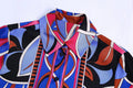 Stilvolles Zweiteiler-Set mit Bermuda-Print – Alessia