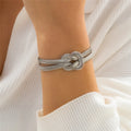 Verstellbares Schlangenkettenarmband im Vintage-Stil – Julia