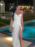 Luftiges Strandkleid mit One-Shoulder-Design – Alina