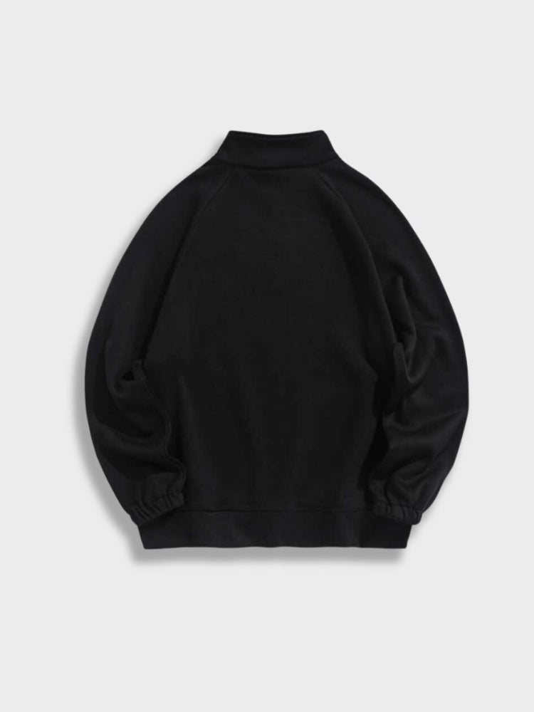 Unisex Sweatshirt mit Reißverschlusskragen – Brooklyn