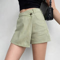 Denim Skort Damen Sommer Casual Trendy Look – Leviona
