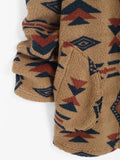 Flauschiger Azteken-Cardigan für Damen – Maya
