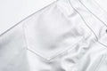 Trendige Damen-Metallic-Hose mit hoher Taille – Alissa