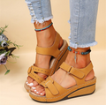 Orthopädische Sandalen mit Klettverschluss & Dämpfung – Sophie