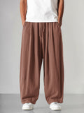 Linenhose aus Baumwolle mit elastischem Bund – Hannes