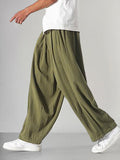 Linenhose aus Baumwolle mit elastischem Bund – Hannes