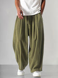 Linenhose aus Baumwolle mit elastischem Bund – Hannes