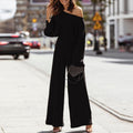 Lässiges Outfit mit niedriger Schulterhöhe – Alina