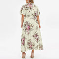 Luftiges Boho Chiffon-Kleid in Übergröße – Leonie