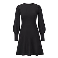 Modernes Damenkleid mit Ballonärmeln – Amalia