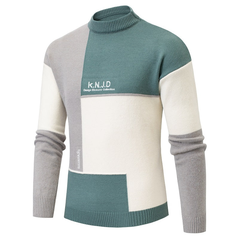 Herren Winterpullover Warm Schlank Windschutz – Bravix